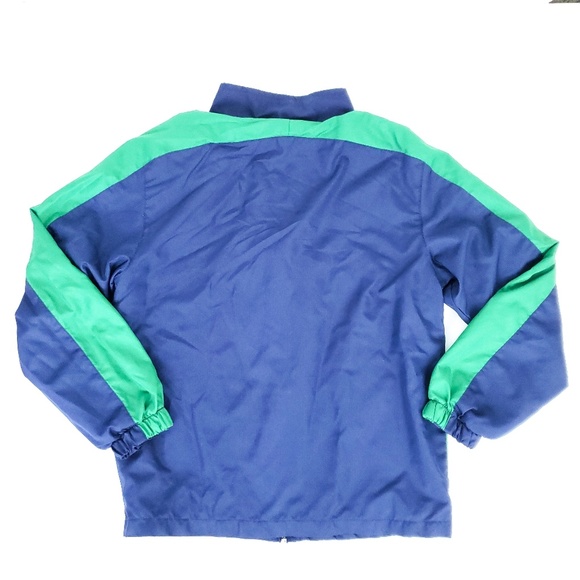 Boys Starter Zip Up Jacket Navy 10-12 - Picture 3 of 5